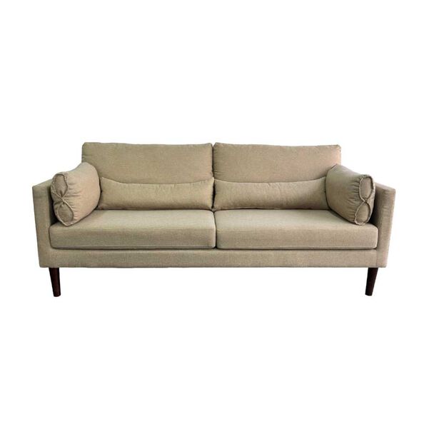 Sofá Furnitech Reims 3 Cuerpos Beige