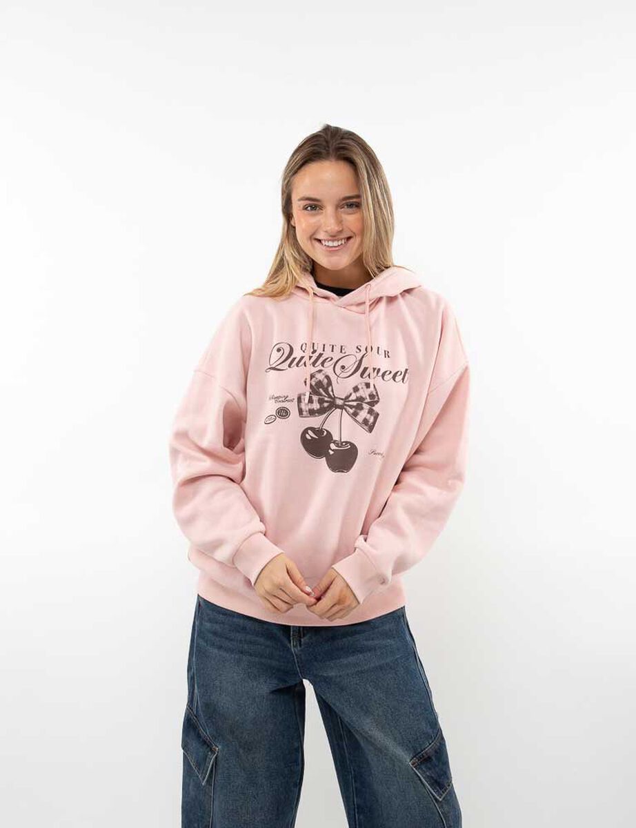 Polerón Con Estampado Mujer Icono