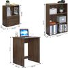 Escritorio + Estante + Librero Mobilo Mini Home Café Wood