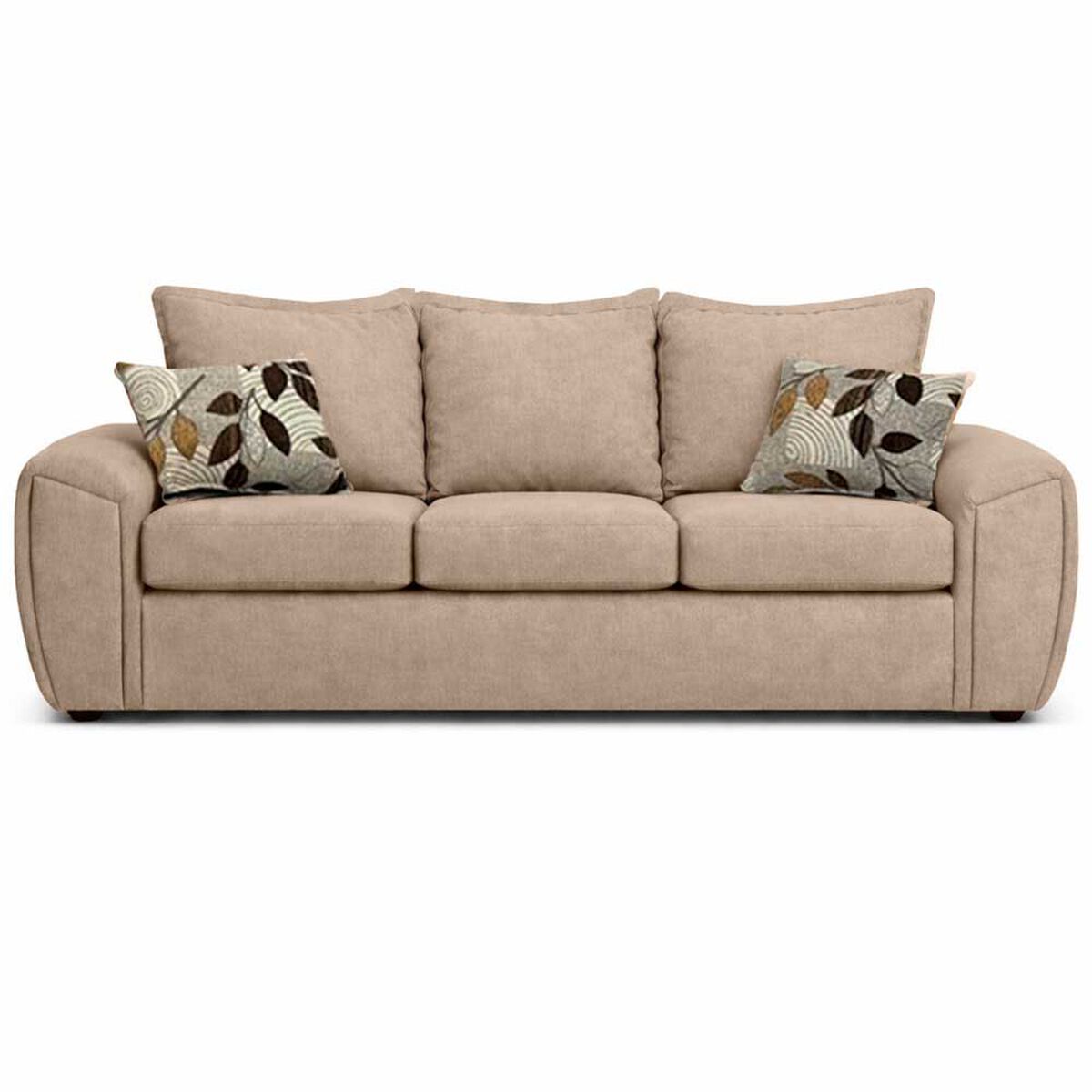 Juego de Living Elegant Detail New Houston 3-2-1 Cuerpos Beige