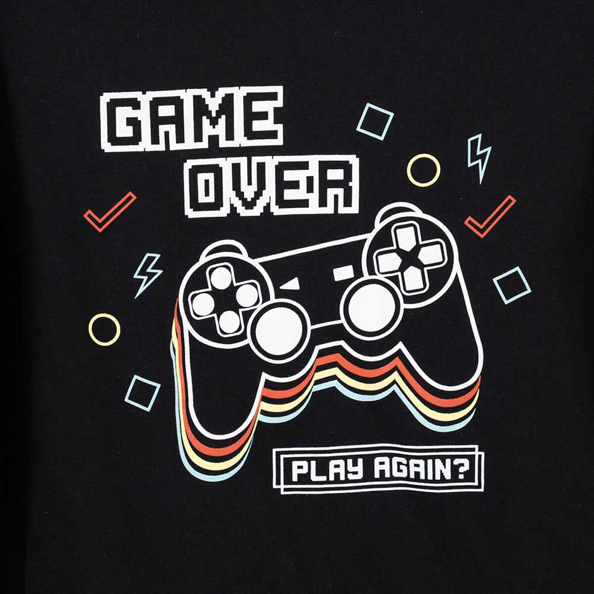 Conjunto Pijama Polera+Pantalón Niño Chess