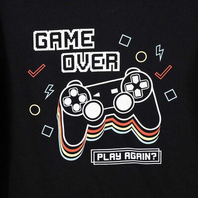 Imagen 2 del producto Conjunto Pijama Polera+Pantalón Niño Chess Negro