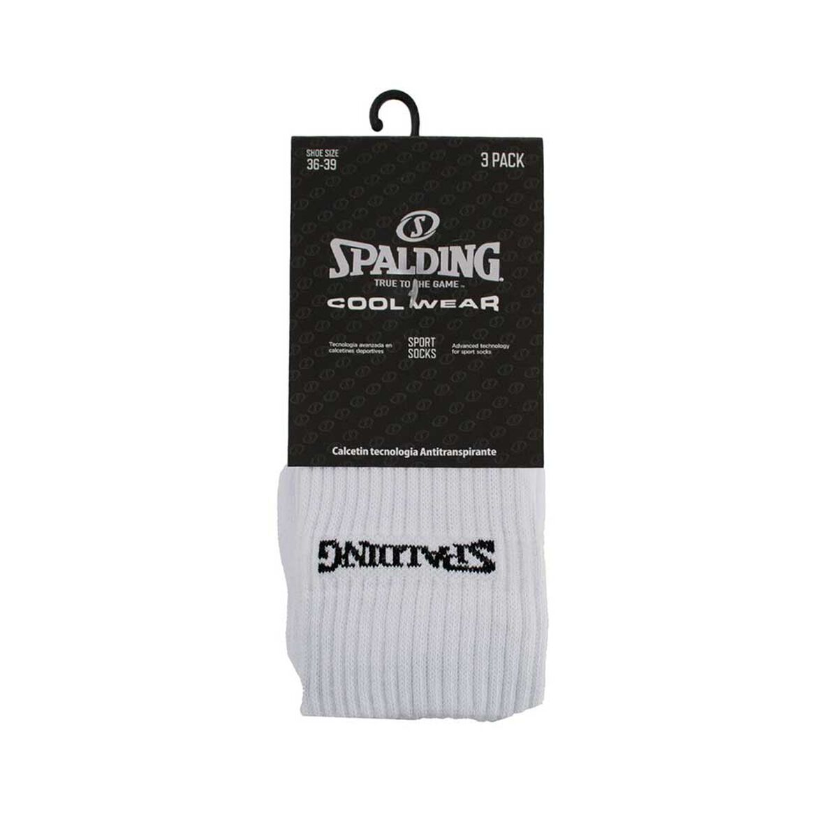 Tripack Calcetin Deportivo Unisex Spalding