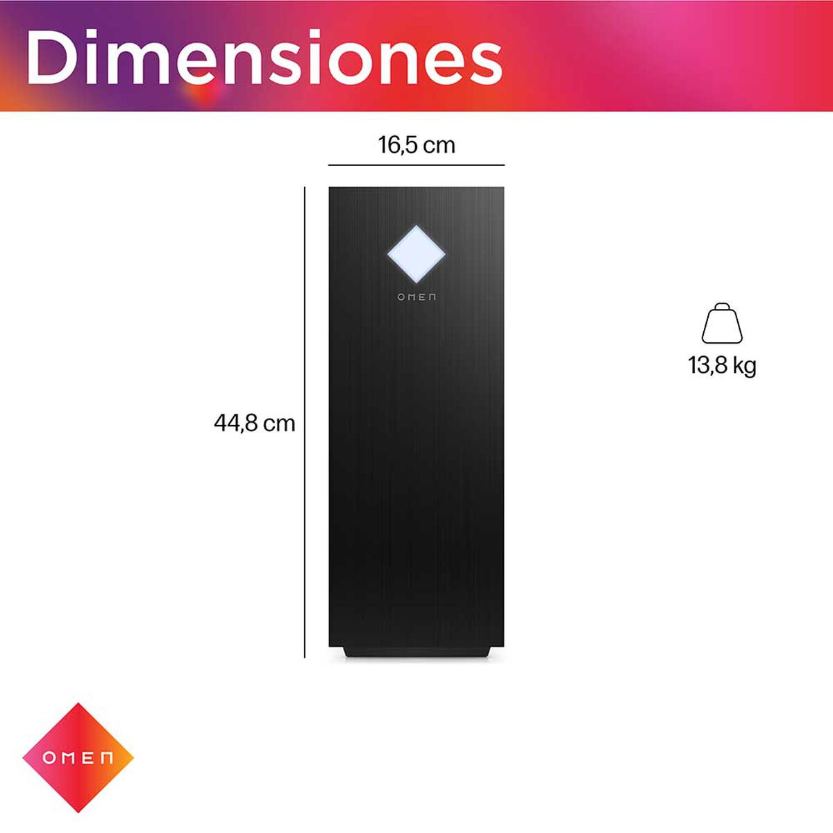 Desktop HP  Omen 25L GT15-2002la Core i7 14va Generación 32GB 1TB SSD NVIDIA® GeForce RTX™ 4070 Ti SUPER™ (GDDR6X de 16 GB dedicada)