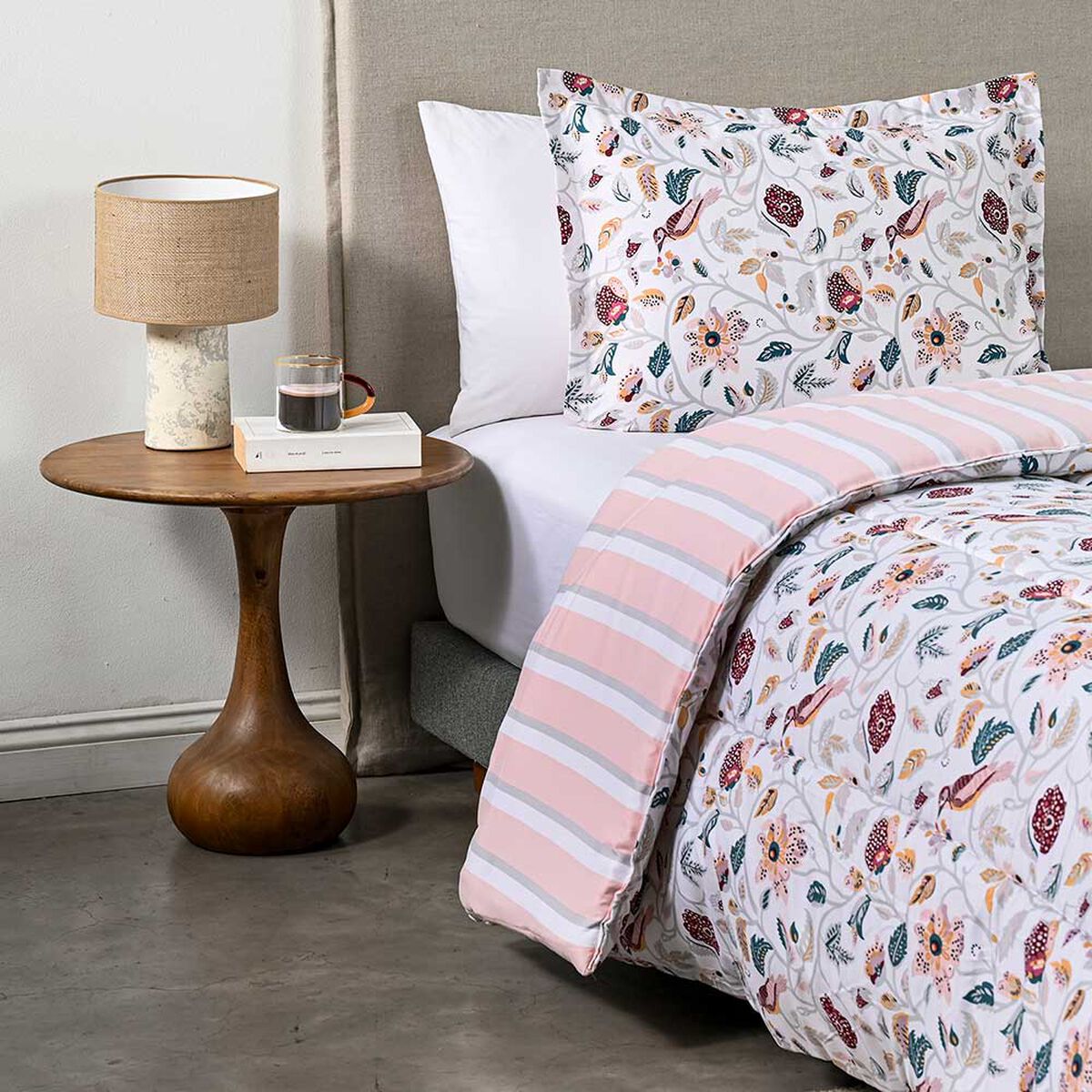 Cubrecama Cannon 1.5 Plazas Flutter