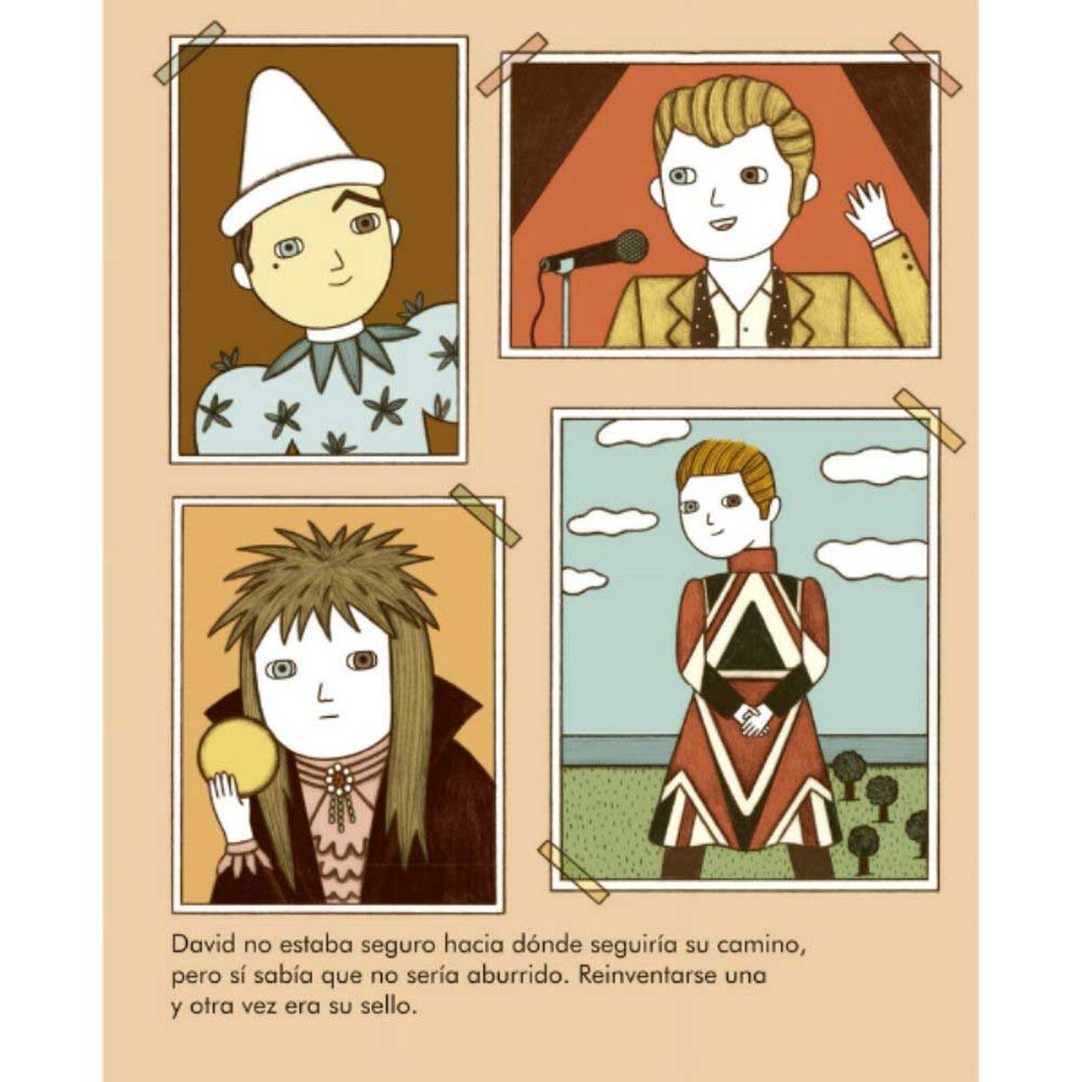 Libro Pequeño & Grande: David Bowie María Isabel Sánchez Vegara Zig-Zag