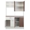 Mueble de Cocina CIC Emma Nogal Africano Blanco 1 Cajón