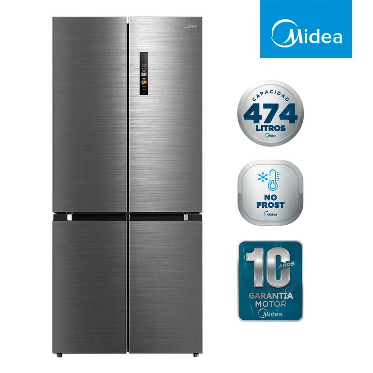Refrigerador French Door Midea MDRM691MTE46 474 lts.