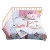 Set Cuna 5 Piezas Pajarito Rosado Bebesit