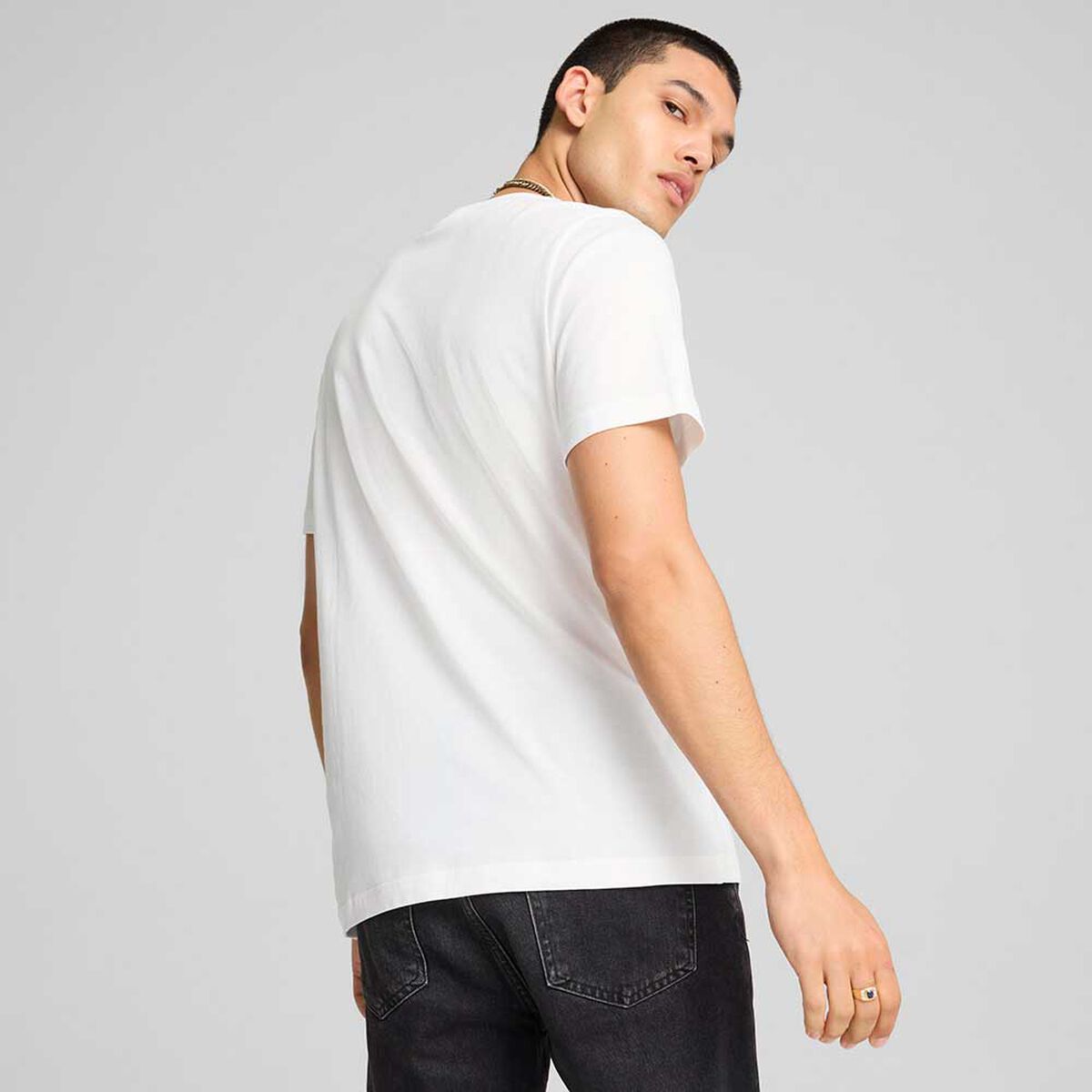 Polera Deportiva Puma Ess+ Logo Lab  Cat