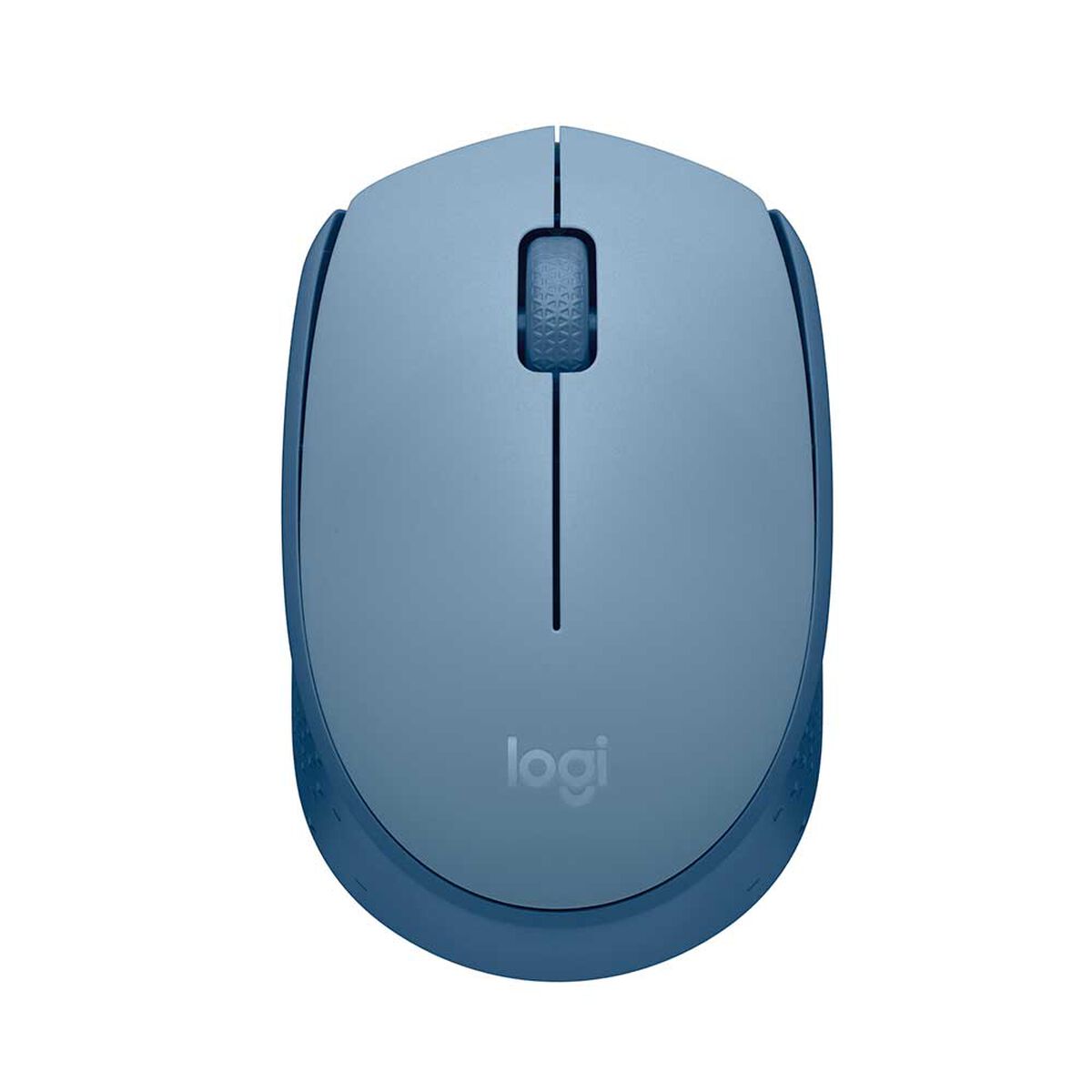 Mouse inal&aacute;mbrico &oacute;ptico Logitech M170 Azul gris