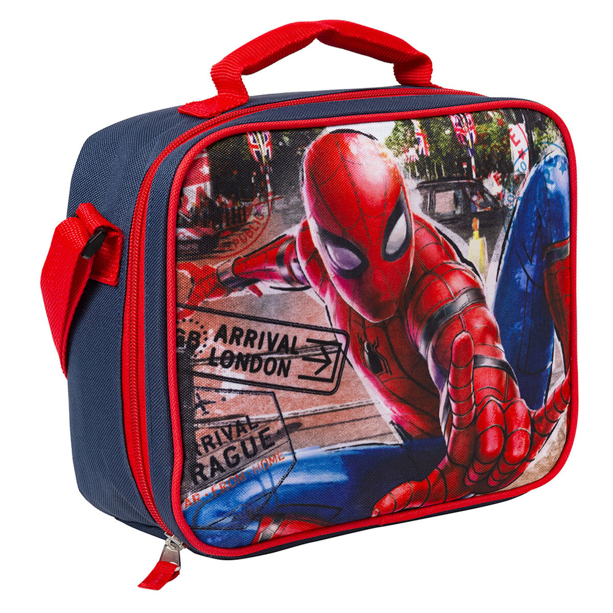 Lonchera Rectangular Spiderman Ffh