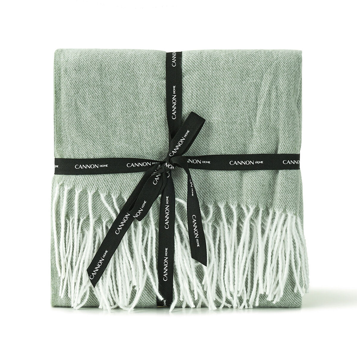 Manta Cannon Herringbone 130x170 cm Verde
