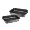 Set Fuentes para Horno Aluminio Fantuzzi Gourmet Gris 2 Piezas