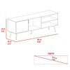 Rack TV TuHome Vulcan 65" Arupo y Toquilla