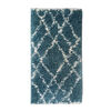 Alfombra Idetex Shaggy Guiza 70x200 cm Turquesa