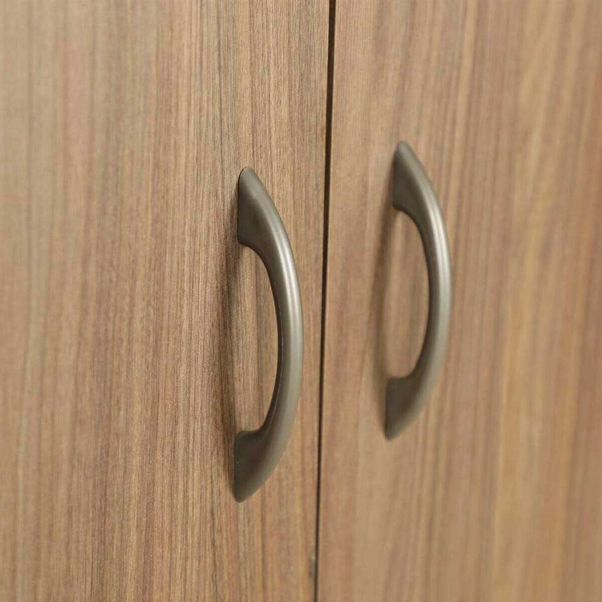 Closet Stanford 3 Puertas 2 Cajones Nogal