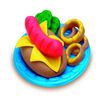 Set de Masa Moldeable Hamburguesa Parrilla PlayDoh