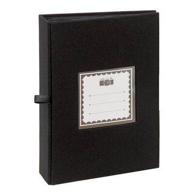 Imagen 1 del producto Álbum Vgo Tela con Ventana Negro 200 Fotos