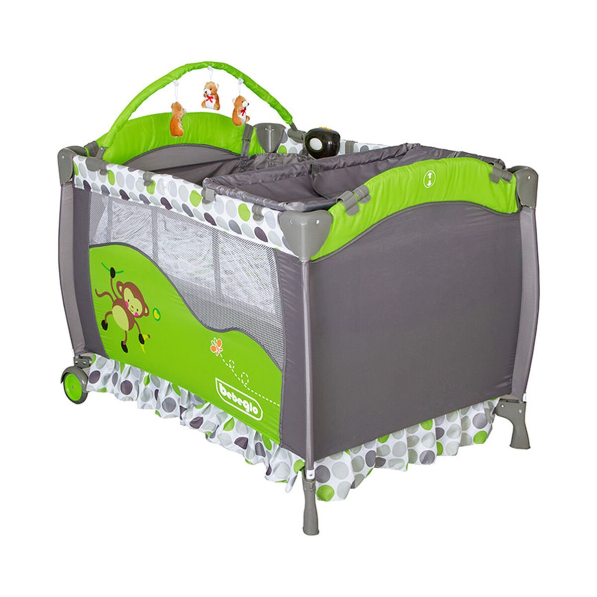 Cuna Corral Pack & Play RS-6190-5 Verde Oliva