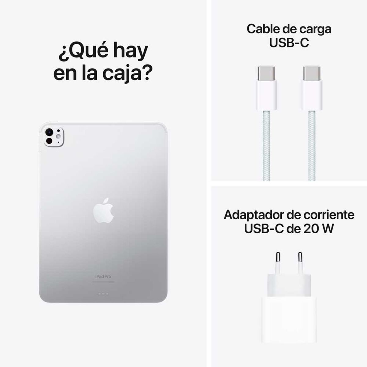 Tablet Apple iPad Pro MVV93CI/A Chip M4 256GB 11" Plata