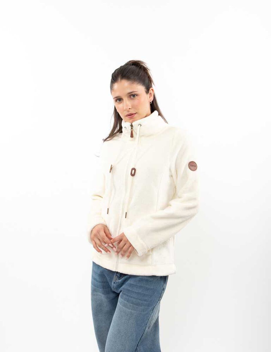 Polerón Terciopelo Plush Mujer Icono