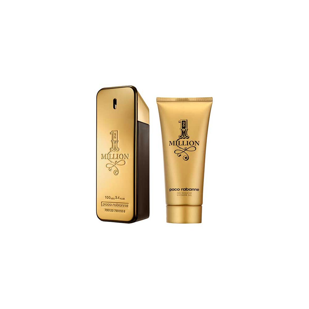 Set Perfume Paco Rabanne 1 Million EDT 100 ml + Shower Gel 100 ml