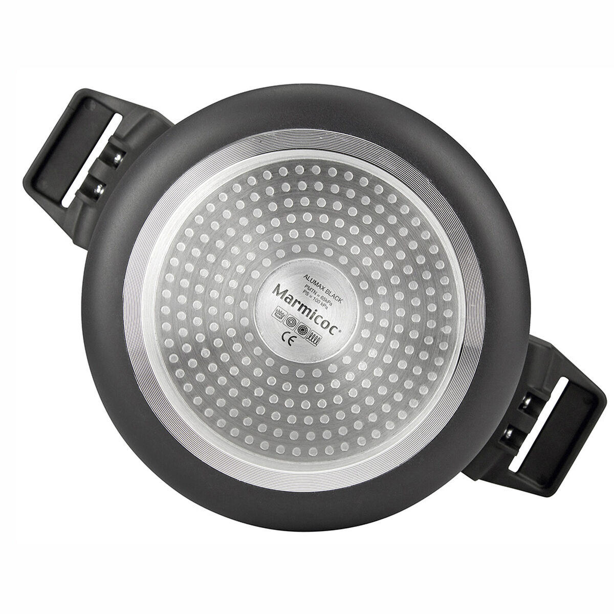 Olla a Presión Aluminio Marmicoc Black 8 Lt
