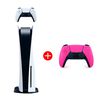 Combo Consola Sony PlayStation 5 con Disco + Control Inalámbrico Sony PS5 DualSense Nova Pink