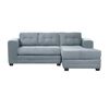 Sof&aacute; Seccional Derecho Living Factory Roma 3 Cuerpos Gris