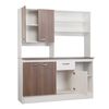 Mueble de Cocina CIC Paula Nogal Africano Blanco 1 Cajón