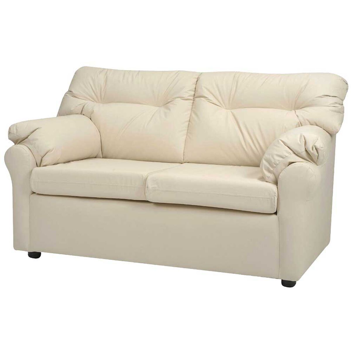 Juego de Living Muebles America Santa Fe Sofá 2 Cuerpos + Dos Sillones 1 Cuerpo Beige