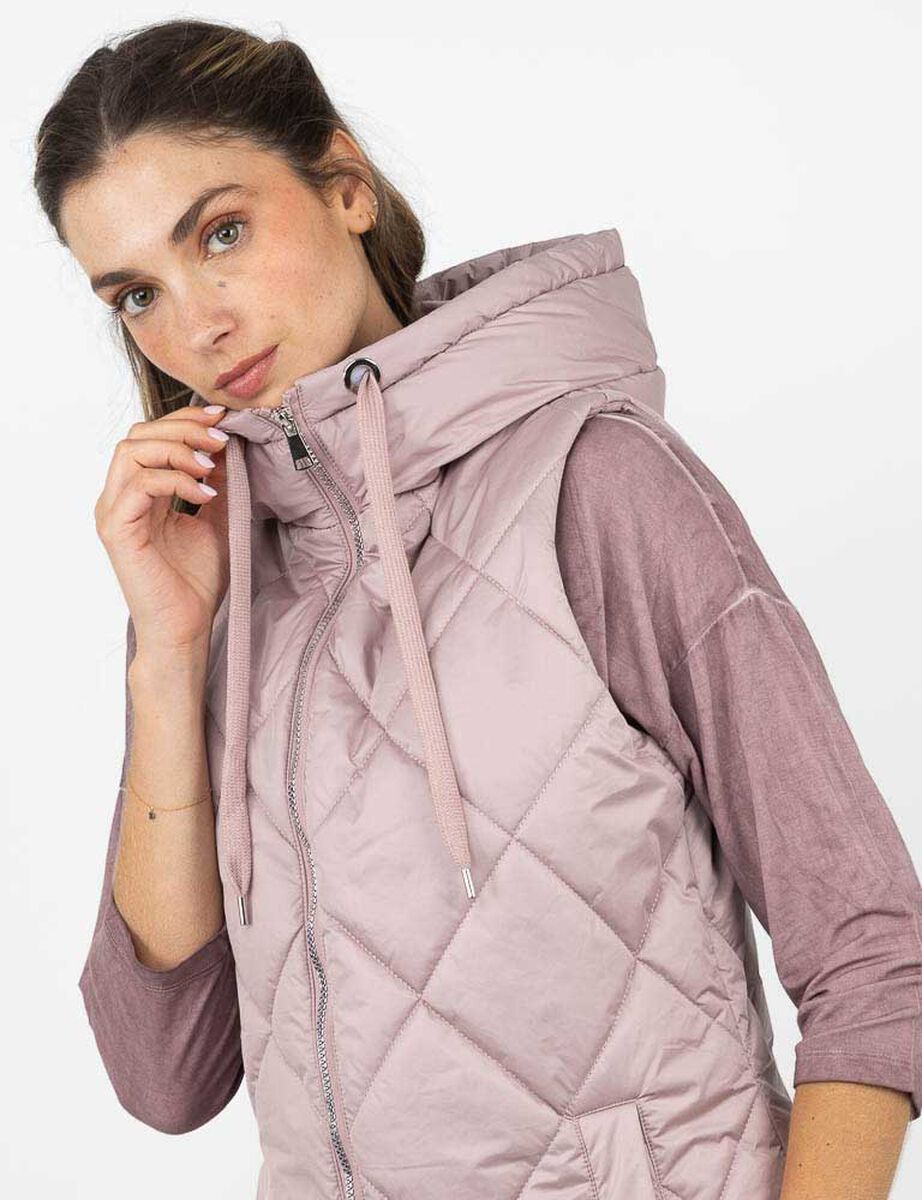 Parka Larga Sin Mangas Mujer Alma