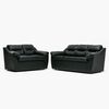 Juego de Living Cabsur Asturias 5 Cuerpos Negro