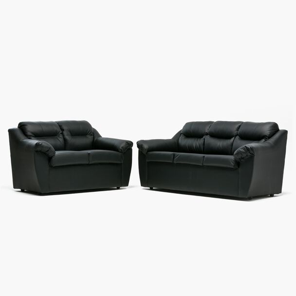 Juego de Living Cabsur Asturias 5 Cuerpos Negro