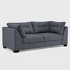Sof&aacute; Muebles MPR Edimburgo 2 Cuerpos Gris Oscuro