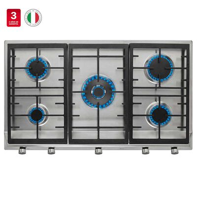 Encimera a Gas Teka EX 90.1 5G Inox 5 Quemadores