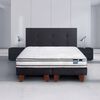 Cama Europea Flex 2 Plazas Innova + Respaldo + 2 Veladores