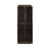 Closet Stanford 2 Puertas Chocolate