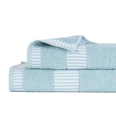 Imagen 1 del producto Juego de Toallas Mashini Liso 70 x 140 cm Turquesa