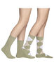 Pack 2 Calcetines Cortos Mujer Caffarena