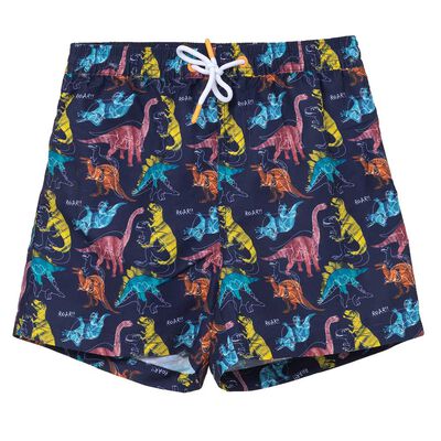 Imagen 1 del producto Traje de Baño Short Niño Chess Azul, Navy, Negro