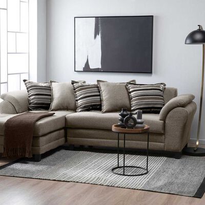 Imagen 1 del producto Sofá Seccional Izquierdo Living Factory Mustang 4 Cuerpos Caramelo