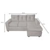 Sofá Seccional Muebles MPR Azalea 3 Calipso