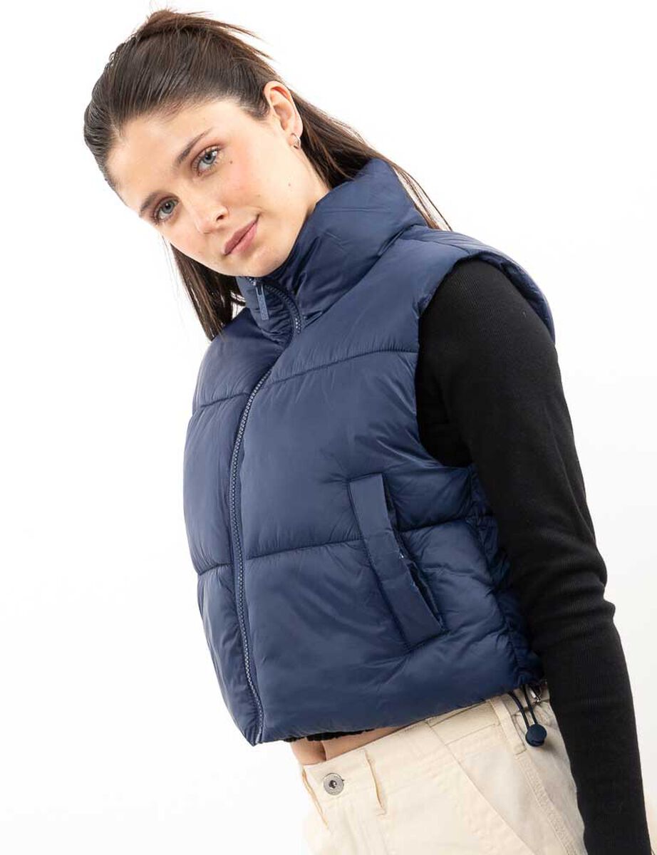 Parka Puffa Sin Mangas Mujer Icono