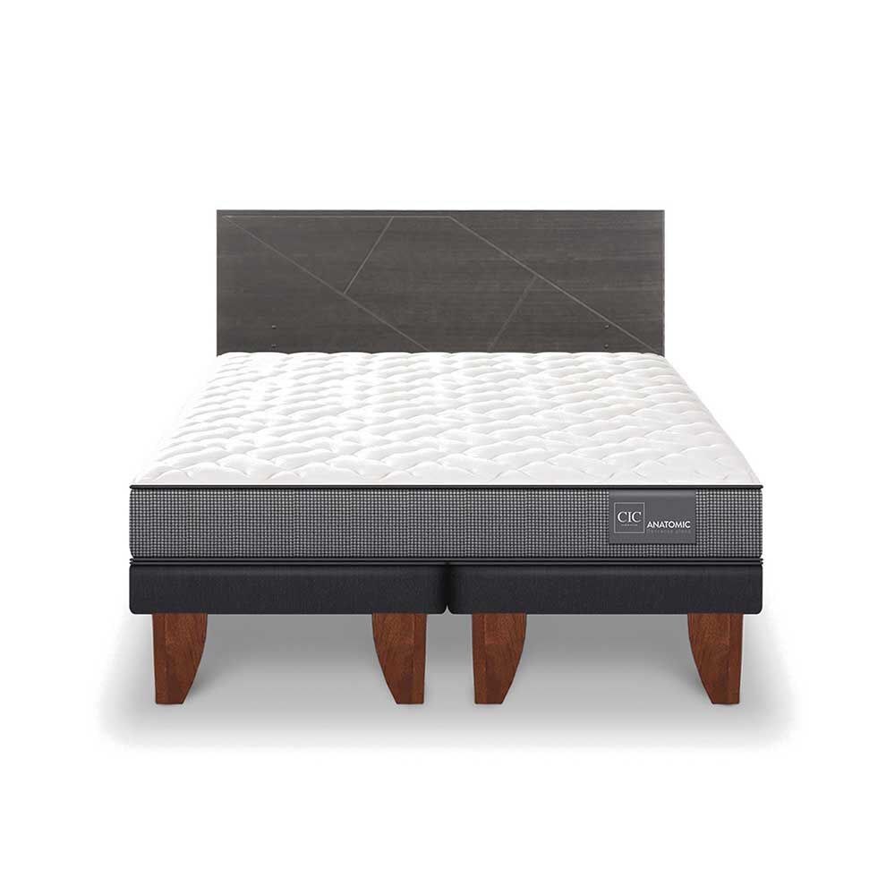 Cama Europea CIC King Anatomic + Respaldo Villarrica
