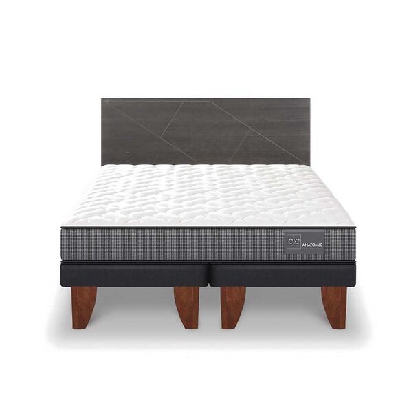 Cama Europea CIC King Anatomic + Respaldo Villarrica