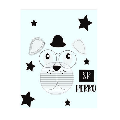 Alfombra Davanti Señor Perro 110 x140 Señor Perro