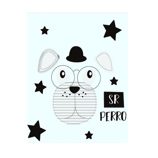 Alfombra Davanti Señor Perro 110 x140 Señor Perro
