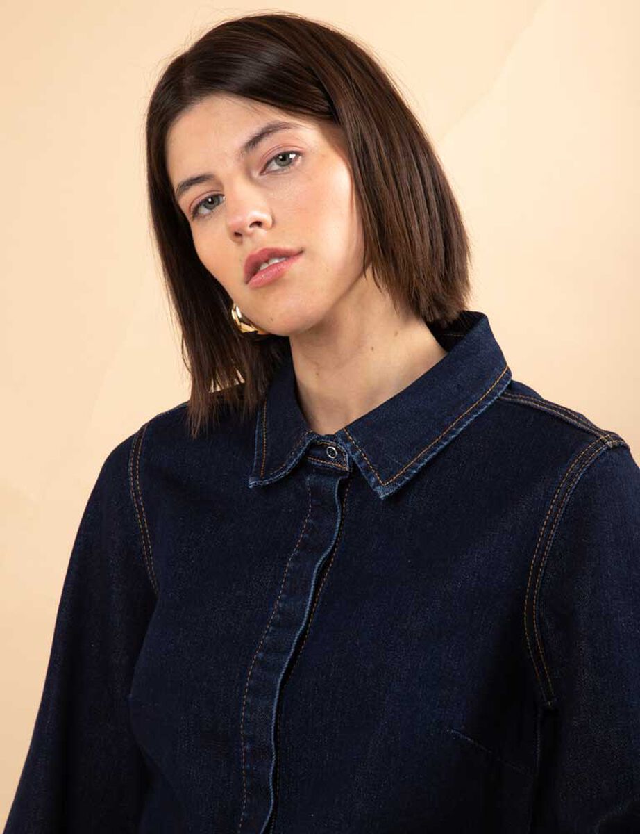 Chaqueta Denim Mujer Zibel
